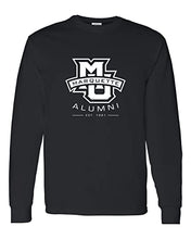 Load image into Gallery viewer, Marquette University Alumni Long Sleeve T-Shirt - Black