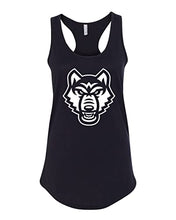 Load image into Gallery viewer, University of West Georgia Mascot Ladies Tank Top - Black