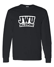 Load image into Gallery viewer, Johnson & Wales University Alumni Long Sleeve Shirt - Black