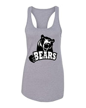Load image into Gallery viewer, Lenoir-Rhyne University Mascot Ladies Tank Top - Heather Grey