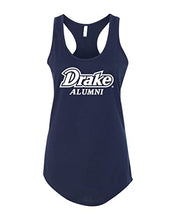 Load image into Gallery viewer, Drake University Alumni Ladies Tank Top - Midnight Navy