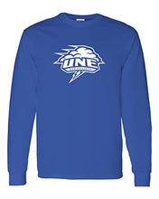 Load image into Gallery viewer, University of New England 1 Color Long Sleeve Shirt - Royal