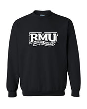 Load image into Gallery viewer, Robert Morris RMU 1 Color Crewneck Sweatshirt - Black