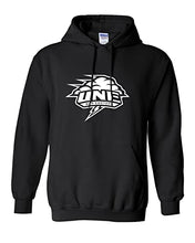 Load image into Gallery viewer, University of New England 1 Color Hooded Sweatshirt - Black