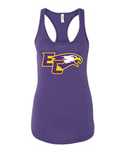 Load image into Gallery viewer, Elmira College EC Mascot Ladies Tank Top - Purple Rush