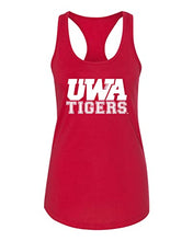 Load image into Gallery viewer, University of West Alabama Ladies Tank Top - Red