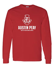Load image into Gallery viewer, Austin Peay Governors Long Sleeve T-Shirt - Red