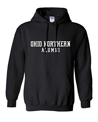 Ohio Northern Alumni Hooded Sweatshirt - Black