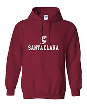 Load image into Gallery viewer, Santa Clara University Hooded Sweatshirt - Cardinal Red