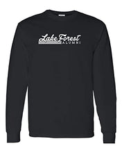 Load image into Gallery viewer, Vintage Lake Forest Alumni Long Sleeve T-Shirt - Black