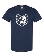 Load image into Gallery viewer, Bob Jones University Mascot Head T-Shirt - Navy