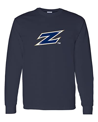 University of Akron Zips Z Long Sleeve T-Shirt - Navy