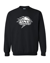 Load image into Gallery viewer, University of New England 1 Color Crewneck Sweatshirt - Black