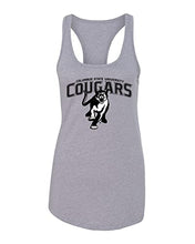 Load image into Gallery viewer, Columbus State University Cougars Grey Ladies Tank Top - Heather Grey