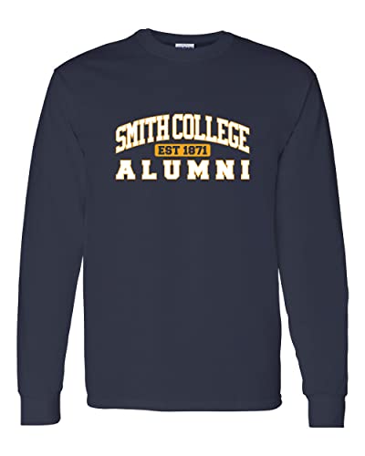Smith College Alumni Long Sleeve Shirt - Navy
