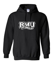 Load image into Gallery viewer, Robert Morris RMU 1 Color Hooded Sweatshirt - Black