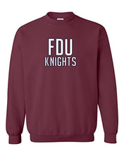 Load image into Gallery viewer, Fairleigh Dickinson Knights Crewneck Sweatshirt - Cardinal Red