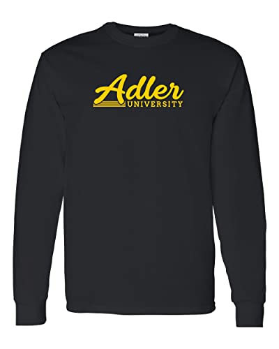Adler University 1952 Long Sleeve T-Shirt - Black