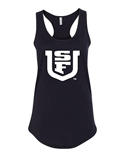 University of San Francisco USF Ladies Tank Top - Black