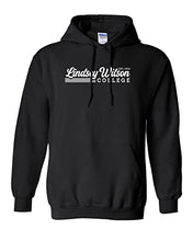 Load image into Gallery viewer, Vintage Lindsey Wilson College Hooded Sweatshirt - Black
