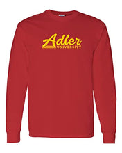 Load image into Gallery viewer, Adler University 1952 Long Sleeve T-Shirt - Red