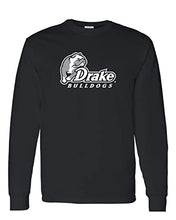 Load image into Gallery viewer, Drake University Bulldogs Long Sleeve Shirt - Black