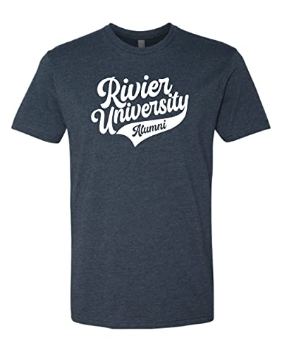 Rivier University Alumni Soft Exclusive T-Shirt - Midnight Navy