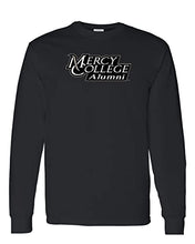 Load image into Gallery viewer, Mercy College Alumni Long Sleeve Shirt - Black