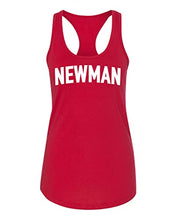 Load image into Gallery viewer, Newman University Block Ladies Tank Top - Red