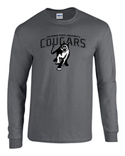 Load image into Gallery viewer, Columbus State University Cougars Grey Long Sleeve T-Shirt - Charcoal