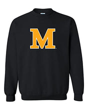 Load image into Gallery viewer, Marywood University M Crewneck Sweatshirt - Black