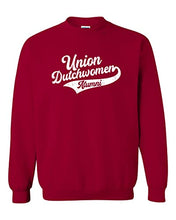 Load image into Gallery viewer, Union College Dutchwomen Alumni Crewneck Sweatshirt - Cardinal Red