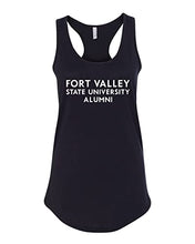 Load image into Gallery viewer, Fort Valley State University Alumni Ladies Tank Top - Black