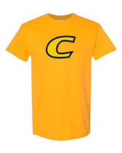 Load image into Gallery viewer, Centre College C T-Shirt - Gold