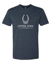 Load image into Gallery viewer, Upper Iowa University 1 Color Exclusive Soft Shirt - Midnight Navy