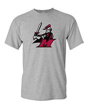 Load image into Gallery viewer, Manhattanville College Full Color Mascot T-Shirt - Sport Grey