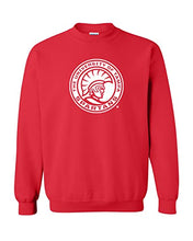 Load image into Gallery viewer, University of Tampa UT Circle Crewneck Sweatshirt - Red