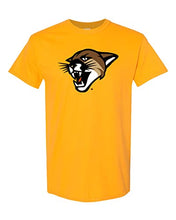 Load image into Gallery viewer, University of Vermont Catamount Head T-Shirt - Gold