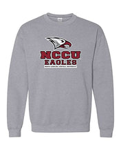 Load image into Gallery viewer, North Carolina Central University Crewneck Sweatshirt - Sport Grey