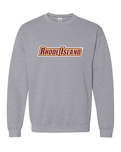 Rhode Island College Alumni Crewneck Sweatshirt - Sport Grey