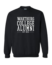 Load image into Gallery viewer, Wartburg College Alumni Crewneck Sweatshirt - Black