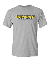 Load image into Gallery viewer, Centre College Text Stacked T-Shirt - Sport Grey