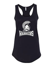 Load image into Gallery viewer, Winona State Warriors Primary Ladies Racer - Black