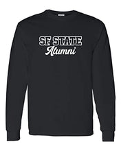 Load image into Gallery viewer, San Francisco State Alumni Long Sleeve Shirt - Black
