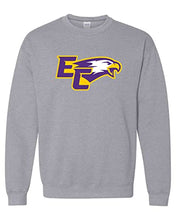 Load image into Gallery viewer, Elmira College EC Mascot Crewneck Sweatshirt - Sport Grey