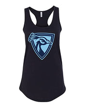 Load image into Gallery viewer, Upper Iowa Peacocks Ladies Tank Top - Black