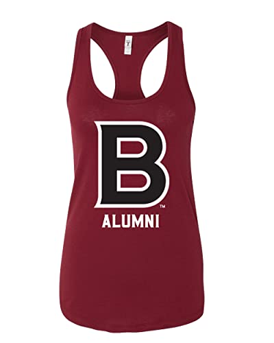 Bates College B Alumni Ladies Tank Top - Cardinal