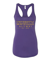 Load image into Gallery viewer, University of Montevallo Alumni Ladies Tank Top - Purple Rush