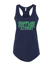 Load image into Gallery viewer, Champlain College Alumni Ladies Tank Top - Midnight Navy