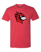 Load image into Gallery viewer, Wesleyan University Full Color Mascot Exclusive Soft T-Shirt - Red